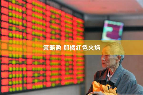 策略盈 那橘红色火焰